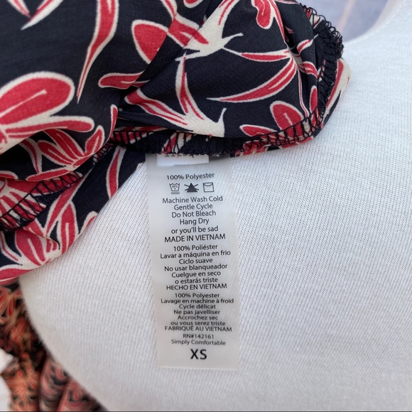 Lularoe Joy long vest duster open cardigan size XS - Picture 8 of 8